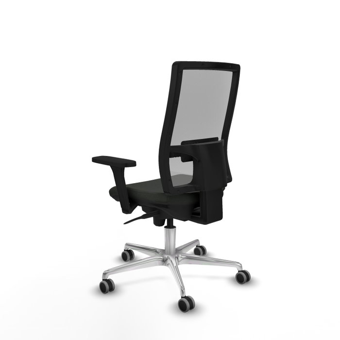 PIQUERAS Y CRESPO Silla de oficina Horna con Mecanismo Sincro, Brazos 3D y Malla Gris PIQUERAS Y CRESPO Silla de oficina Horna con Mecanismo Sincro, Brazos 3D y Malla Gris