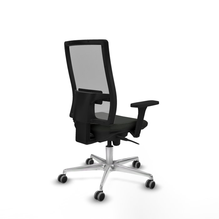 PIQUERAS Y CRESPO Silla de oficina Horna con Mecanismo Sincro, Brazos 3D y Malla Gris PIQUERAS Y CRESPO Silla de oficina Horna con Mecanismo Sincro, Brazos 3D y Malla Gris