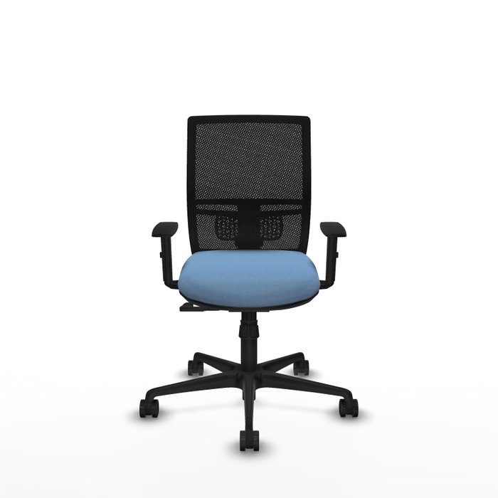 PIQUERAS Y CRESPO Silla de oficina Yunquera Azul cielo con mecanismo Sincro PIQUERAS Y CRESPO Silla de oficina Yunquera Azul cielo con mecanismo Sincro