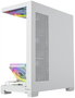Modecom Volcano Stellar Plus ARGB 8F Midi Tower Caja PC Blanca, ATX, 8 Ventiladores ARGB, Cristal Templado