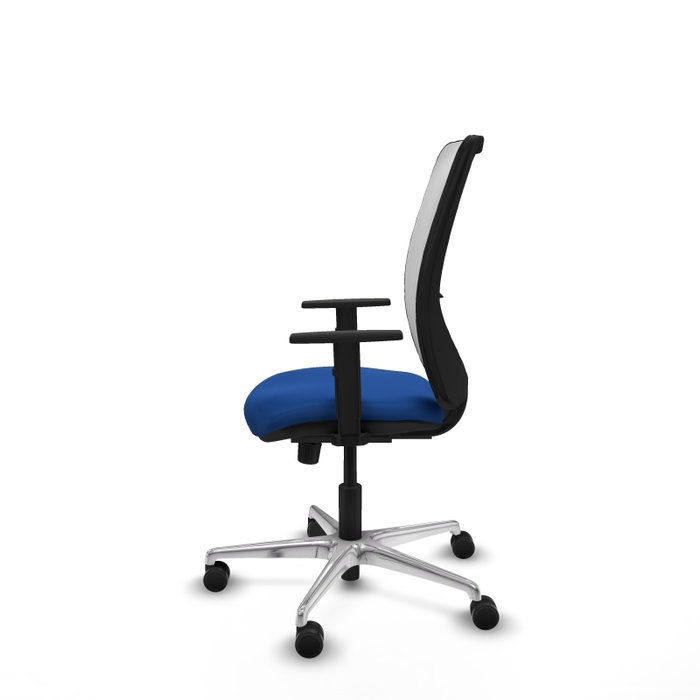 PIQUERAS Y CRESPO Silla de oficina Zulema Azul y Blanco