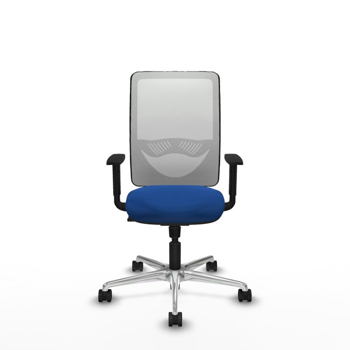 PIQUERAS Y CRESPO Silla de oficina Zulema Azul y Blanco