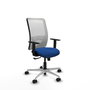 PIQUERAS Y CRESPO Silla de oficina Zulema Azul y Blanco
