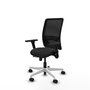 PIQUERAS Y CRESPO Silla de oficina Zulema con mecanismo Sincro/Traslack y Brazos 3D