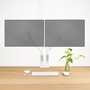 Tooq Soporte de Mesa para 2 Monitores DB1434TNR-W Blanco