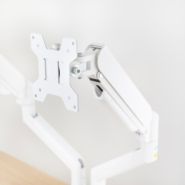 Tooq Soporte de Mesa para 2 Monitores DB1434TNR-W Blanco
