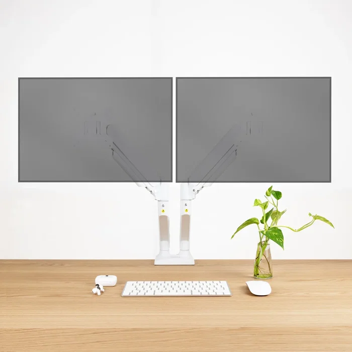 Tooq Soporte de Mesa para 2 Monitores DB1434TNR-W Blanco