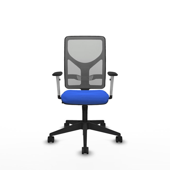 PIQUERAS Y CRESPO Silla de oficina Motilla con mecanismo Sincro, Azul y Gris PIQUERAS Y CRESPO Silla de oficina Motilla con mecanismo Sincro, Azul y Gris