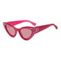 Dsquared2 Gafas de sol D2-0092-N-S-MU1 para mujer con cristales rosas