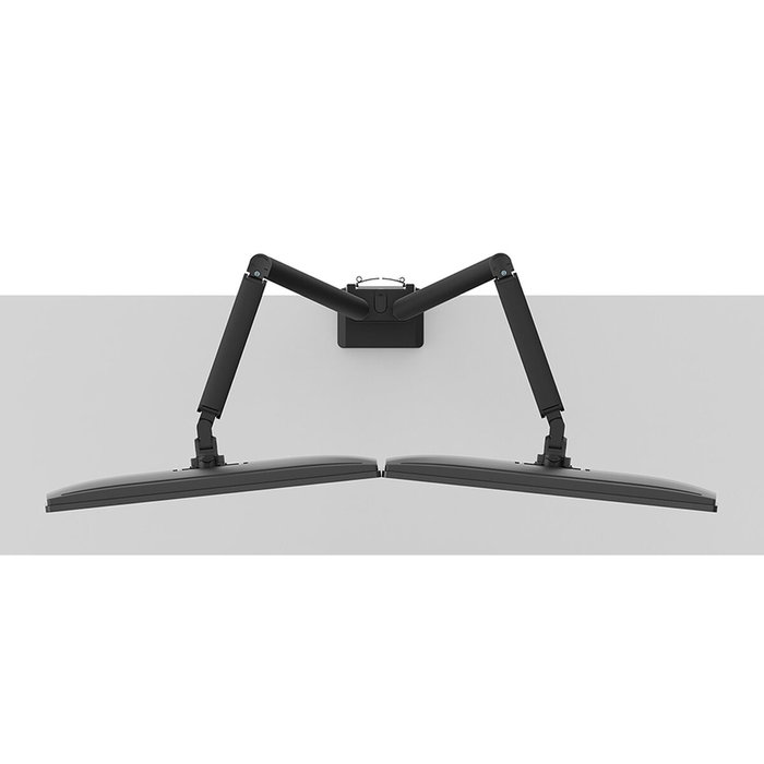 Neomounts DS70-250BL2 Brazo de Monitor 2 Pantallas 17-32" 9kg Negro