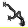 Neomounts DS70-250BL2 Brazo de Monitor 2 Pantallas 17-32" 9kg Negro