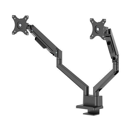 Neomounts DS70-250BL2 Brazo de Monitor 2 Pantallas 17-32" 9kg Negro