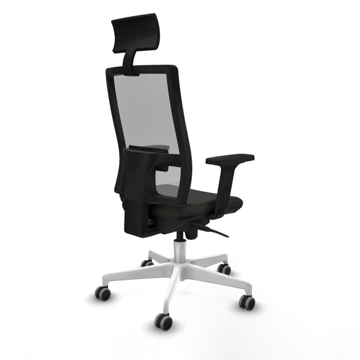 PIQUERAS Y CRESPO Silla de oficina Horna con mecanismo Sincro, Gris y Negro PIQUERAS Y CRESPO Silla de oficina Horna con mecanismo Sincro, Gris y Negro