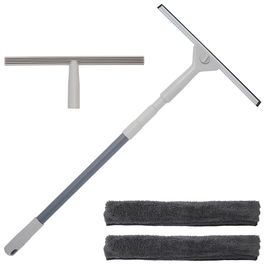 Day Limpiacristales Telescópico Extensible hasta 1.5m con Escobilla Microfibra y Recambio