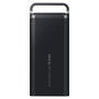 Samsung SSD Portátil T5 EVO de 8TB, Negro, USB 3.2 Gen 1, MU-PH8T0S, 460 MB/s, Protección Contra Caídas y Cifrado AES-256