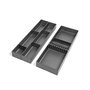 HERRAJES ALK M450 Cubertero Aluminio Modula 1+1 Acabado Antracita