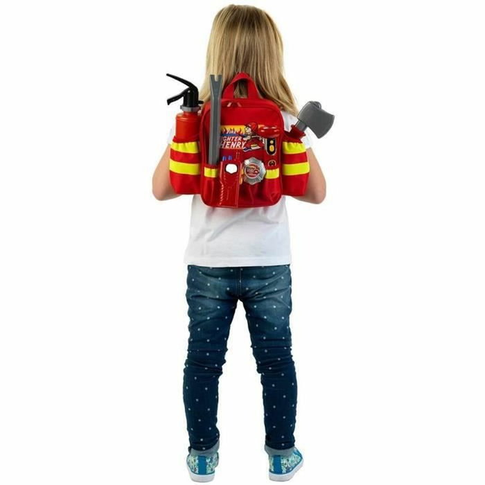 Theo Klein Mochila de Bombero Henry con Accesorios