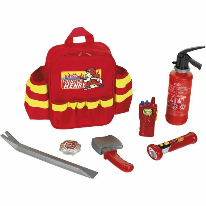 Theo Klein Mochila de Bombero Henry con Accesorios