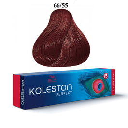 Koleston Perfect, Tinte permanente para el cabello, 66/55 Intense Dark Blonde Mahon, 60 ml