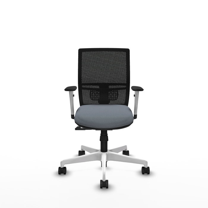 PIQUERAS Y CRESPO Silla de oficina Yunquera con mecanismo Sincro Gris y Negro PIQUERAS Y CRESPO Silla de oficina Yunquera con mecanismo Sincro Gris y Negro
