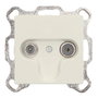 GSC Evolution Base de TV y FM empotrable Gamma Blanco