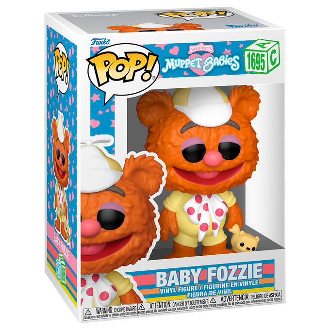 Funko POP Muppet Babies Figura de Vinilo Baby Fozzie en Caja Regalo Teleñecos