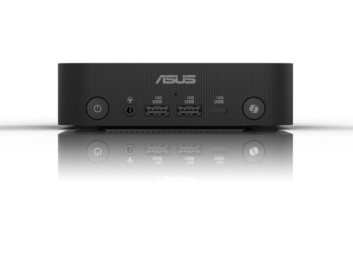 ASUS PN54-BBR321MNS1 Mini PC Barebone con Procesador AMD Ryzen 3 210, Gráficos Radeon 740M, Wi-Fi 7, Negro - Equipo Compacto sin Memoria ni Almacenamiento
