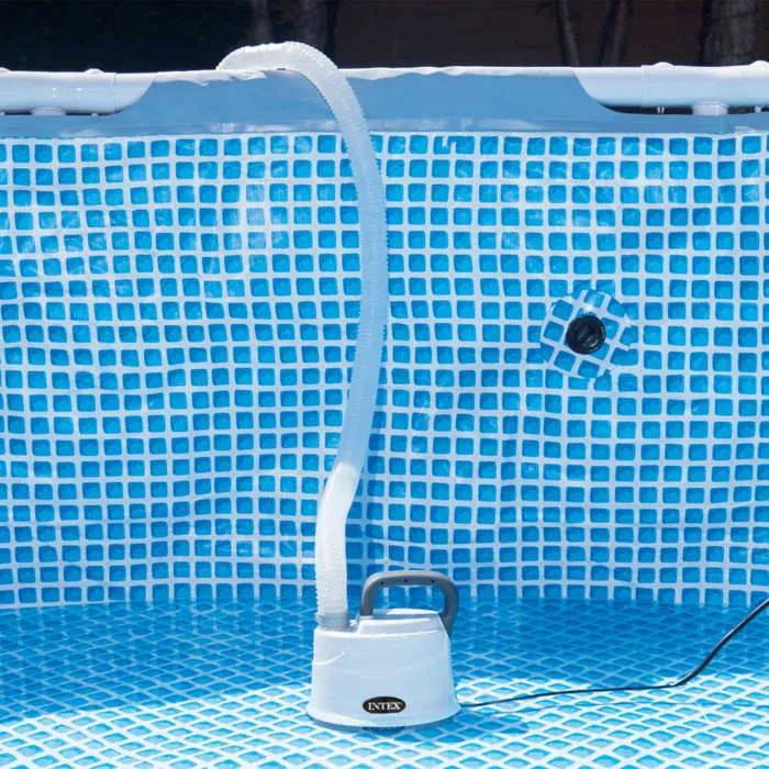 Intex Bomba de Vaciado para Piscinas 99W 220-240V, 3595L/h, Manguera 5m Incluida Intex Bomba de Vaciado para Piscinas 99W 220-240V, 3595L/h, Manguera 5m Incluida