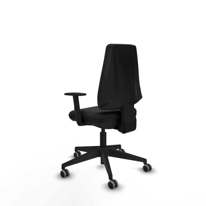 PIQUERAS Y CRESPO Silla de oficina Elche con mecanismo Contacto permanente básico, Similpiel Negro PIQUERAS Y CRESPO Silla de oficina Elche con mecanismo Contacto permanente básico, Similpiel Negro