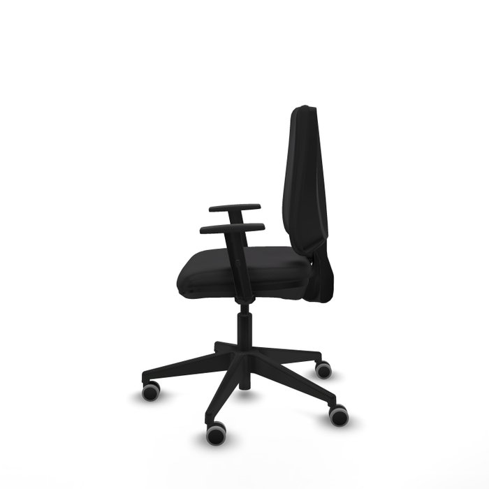 PIQUERAS Y CRESPO Silla de oficina Elche con mecanismo Contacto permanente básico, Similpiel Negro PIQUERAS Y CRESPO Silla de oficina Elche con mecanismo Contacto permanente básico, Similpiel Negro