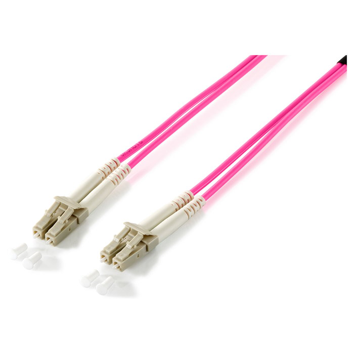Equip Cable de fibra óptica LC-LC OM4 duplex 10m multimodo (violeta/beige) Equip Cable de fibra óptica LC-LC OM4 duplex 10m multimodo (violeta/beige)