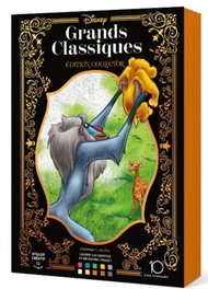 HACHETTE HEROES Coloriages mysteres disney.grands classiques 10 ans