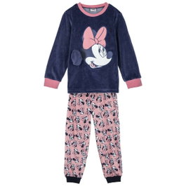 Cerdá Pijama Largo Coral Fleece Aplicaciones Minnie 6 Años Azul Oscuro