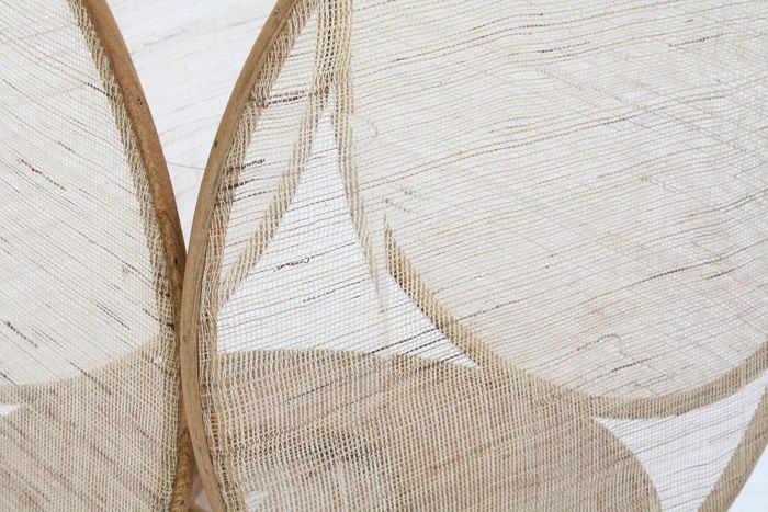 DKD Home Decor Yejun Portavela Oriental Marron Bambu Cristal 42 x 42 x 55 cm