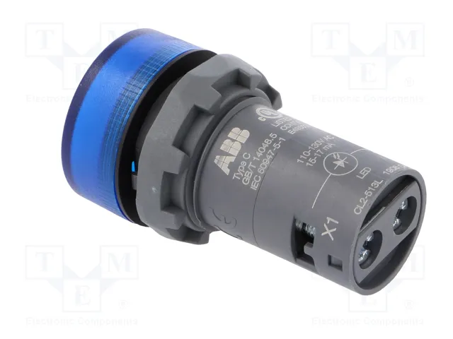 ABB Lámpara de control CL2 Azul LED Ø22mm