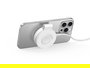 Conceptronic GORGON04W Cargador Inalámbrico 2 en 1 Qi2 Magnético 25W para iPhone y Apple Watch Plegable y Portátil - Blanco