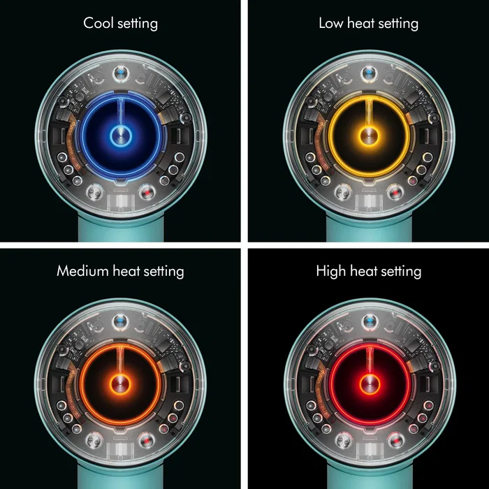 Dyson Supersonic Nural 1600W Azul y Naranja