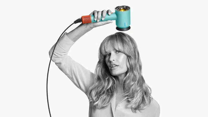 Dyson Supersonic Nural 1600W Azul y Naranja