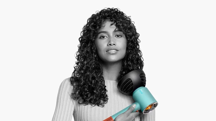 Dyson Supersonic Nural 1600W Azul y Naranja