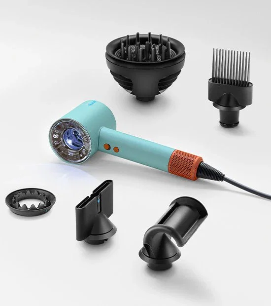 Dyson Supersonic Nural 1600W Azul y Naranja