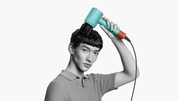 Dyson Supersonic Nural 1600W Azul y Naranja