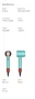 Dyson Supersonic Nural 1600W Azul y Naranja