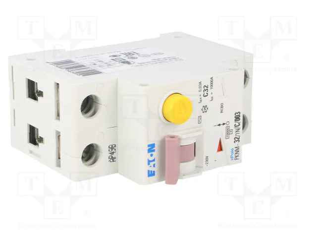 EATON ELECTRIC PKNM 32A 30mA 1+N RCBO