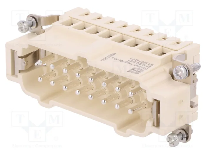 HARTING Han® High Temp 16E-s Male Conector HDC de 16 pines HARTING Han® High Temp 16E-s Male Conector HDC de 16 pines