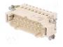 HARTING Han® High Temp 16E-s Male Conector HDC de 16 pines