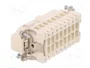 HARTING Han® High Temp 16E-s Male Conector HDC de 16 pines