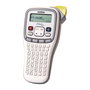 Brother PT-H105 P-Touch - Impresora de Etiquetas, Transferencia Térmica 180x180 DPI, Teclado ABC, Cinta TZe, 20 mm/s, Pantalla LCD, Color Gris y Blanco