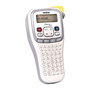 Brother PT-H105 P-Touch - Impresora de Etiquetas, Transferencia Térmica 180x180 DPI, Teclado ABC, Cinta TZe, 20 mm/s, Pantalla LCD, Color Gris y Blanco