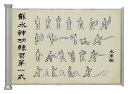 FaNaTtik Avatar: la leyenda de Aang Réplica Waterbending Scroll