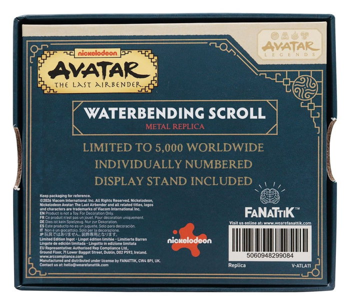 FaNaTtik Avatar: la leyenda de Aang Réplica Waterbending Scroll FaNaTtik Avatar: la leyenda de Aang Réplica Waterbending Scroll